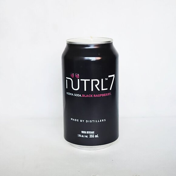 Upcycled NUTRL7 Alcohol Can Candle - Picture 1 of 5